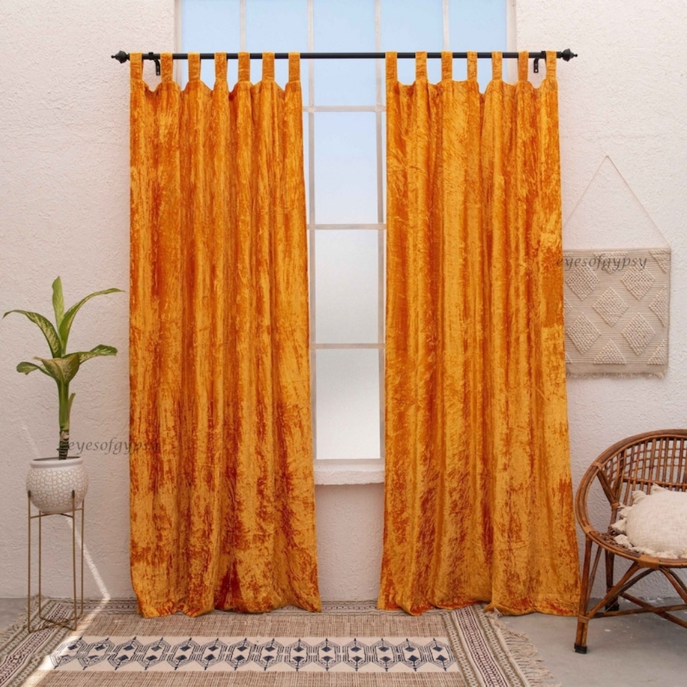 Gold Velvet Curtains